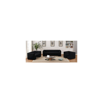 Henson Black Velvet Chair