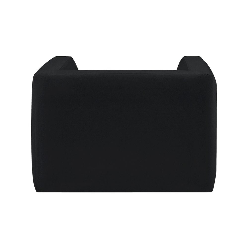 Henson Black Velvet Chair
