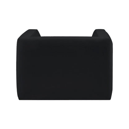 Henson Black Velvet Chair