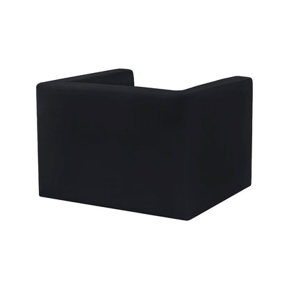 Henson Black Velvet Chair