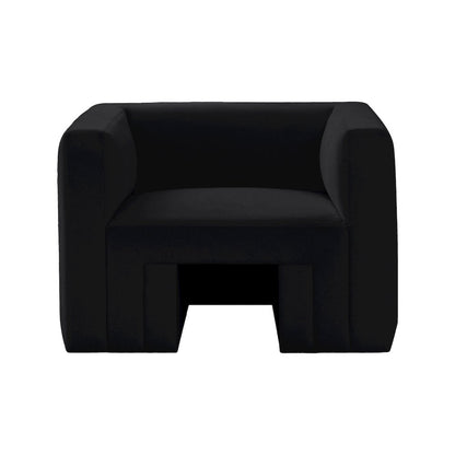 Henson Black Velvet Chair