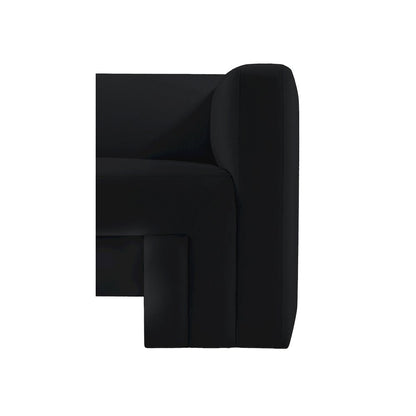 Henson Black Velvet Chair