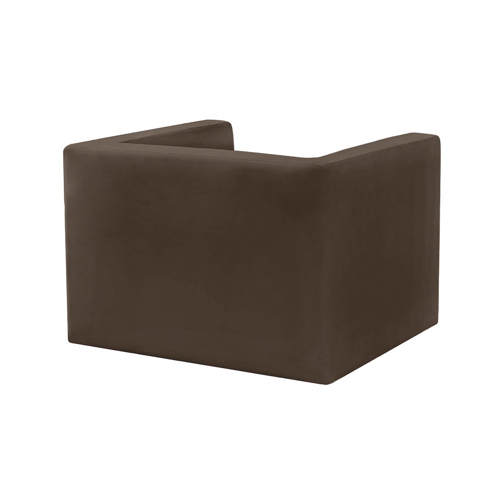 Henson Brown Velvet Chair
