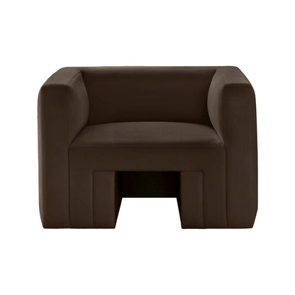 Henson Brown Velvet Chair