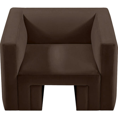Henson Brown Velvet Chair