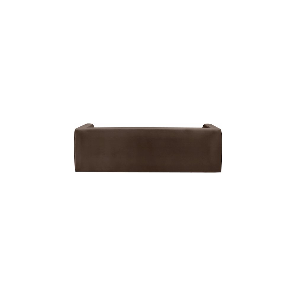 Henson Brown Velvet Sofa