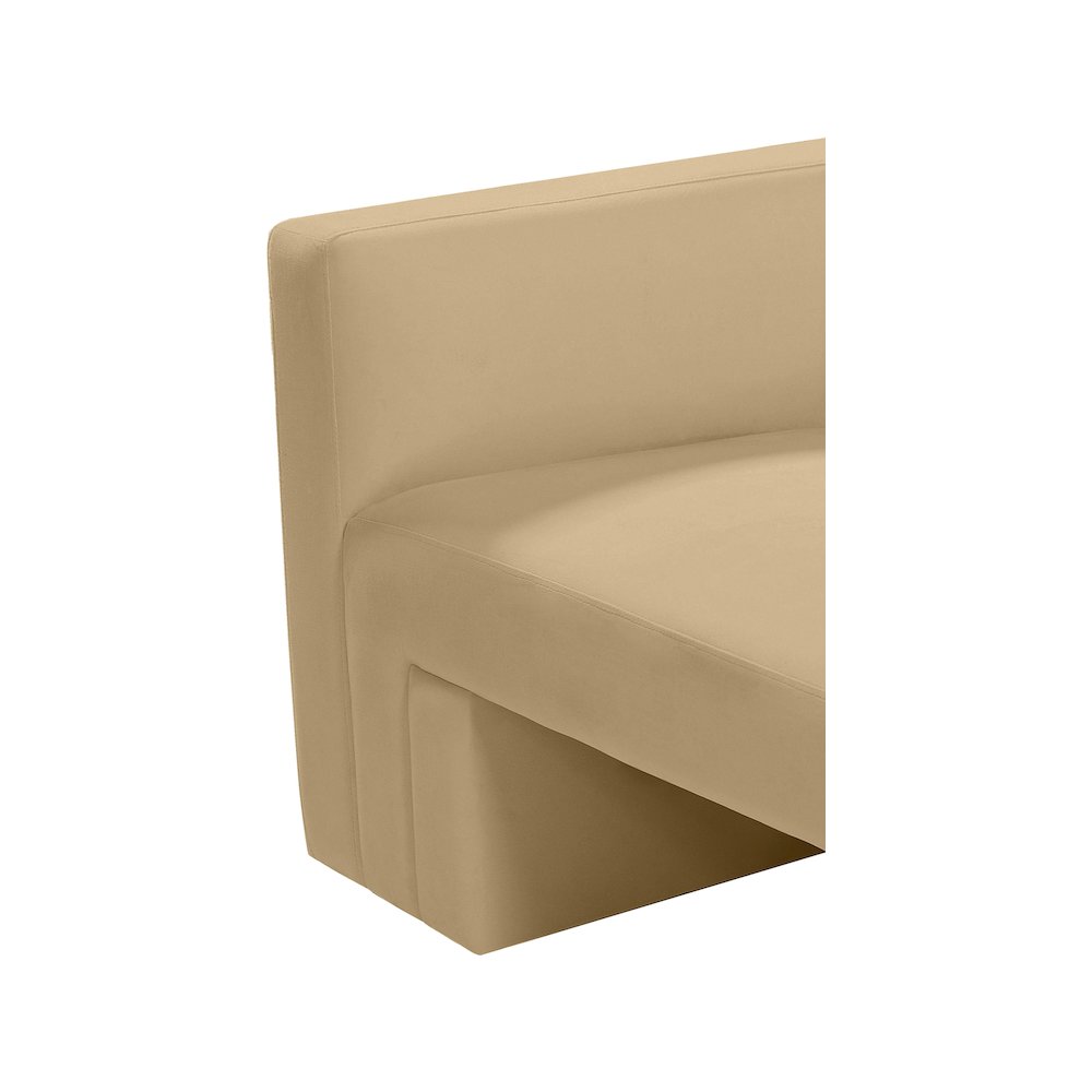 Henson Camel Velvet Chair