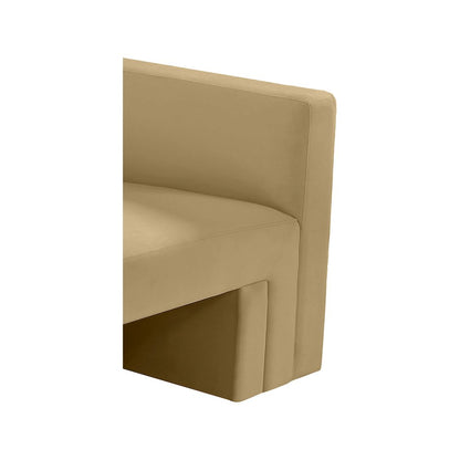 Henson Camel Velvet Chair