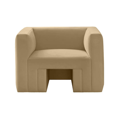 Henson Camel Velvet Chair