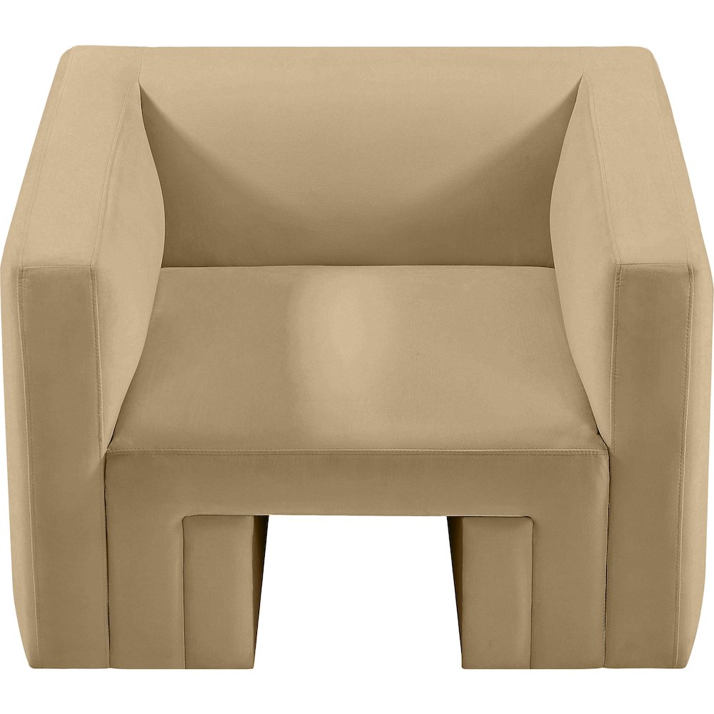 Henson Camel Velvet Chair