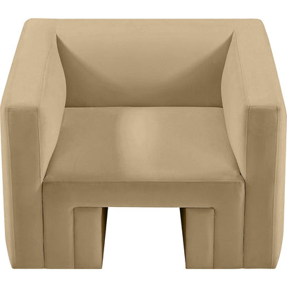 Henson Camel Velvet Chair