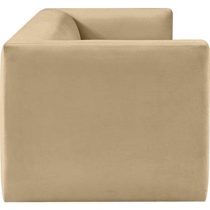 Henson Camel Velvet Sofa