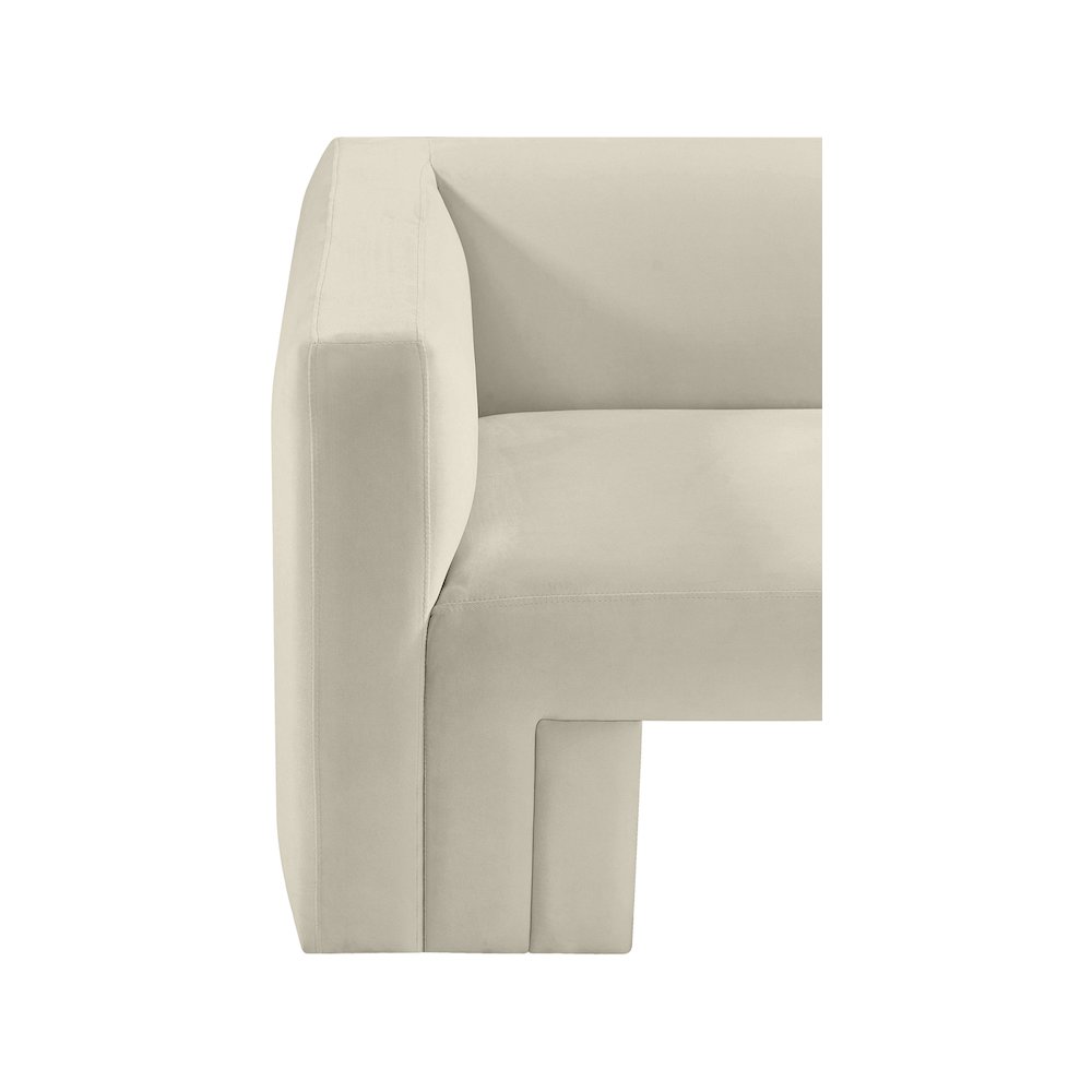 Henson Cream Velvet Chair