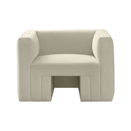 Henson Cream Velvet Chair