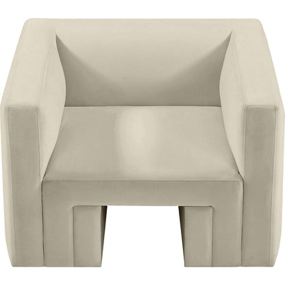 Henson Cream Velvet Chair