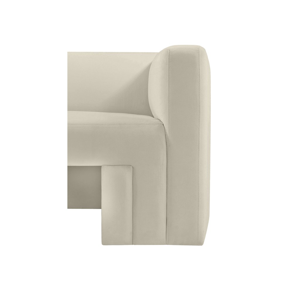 Henson Cream Velvet Chair