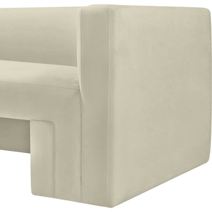Henson Cream Velvet Chair