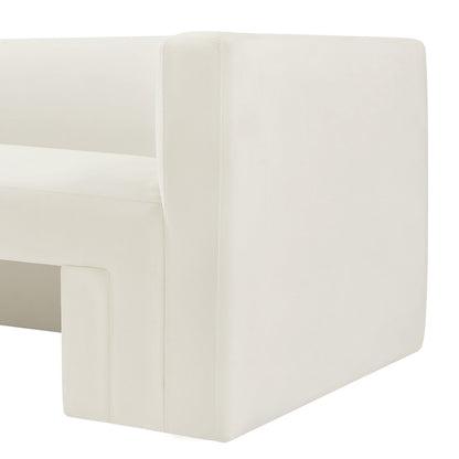 Henson Cream Velvet Sofa
