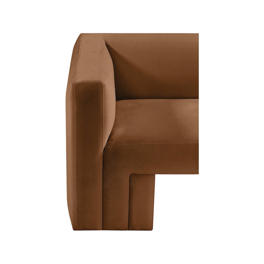 Henson Saddle Velvet Chair