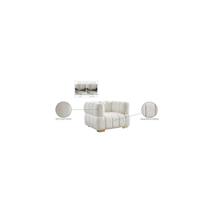 Gwen Cream Velvet Chair