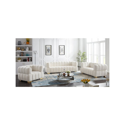 Gwen Cream Velvet Chair