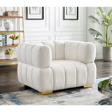 Gwen Cream Velvet Chair