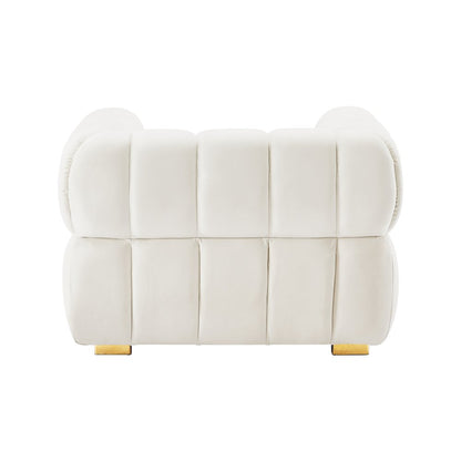 Gwen Cream Velvet Chair