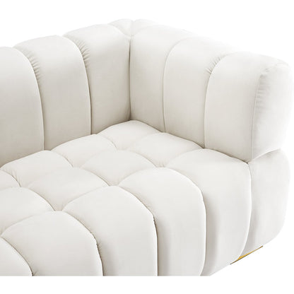 Gwen Cream Velvet Chair