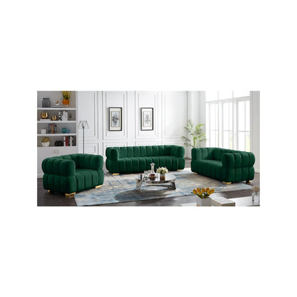 Gwen Green Velvet Chair