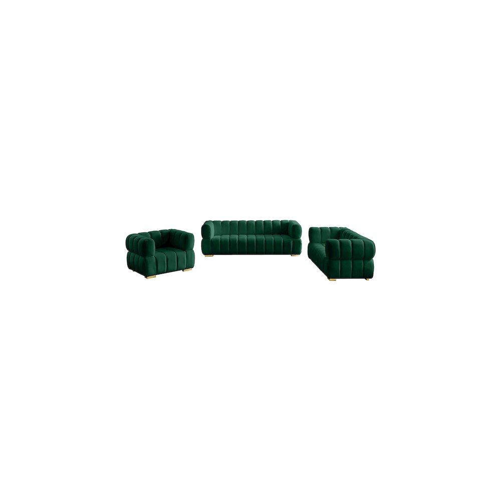 Gwen Green Velvet Chair