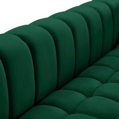 Gwen Green Velvet Chair
