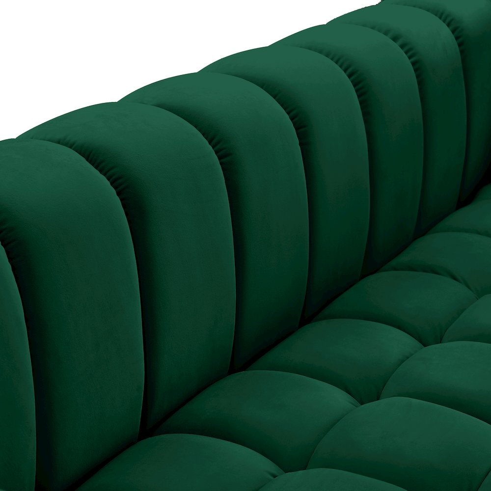 Gwen Green Velvet Chair