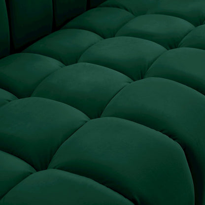 Gwen Green Velvet Sofa