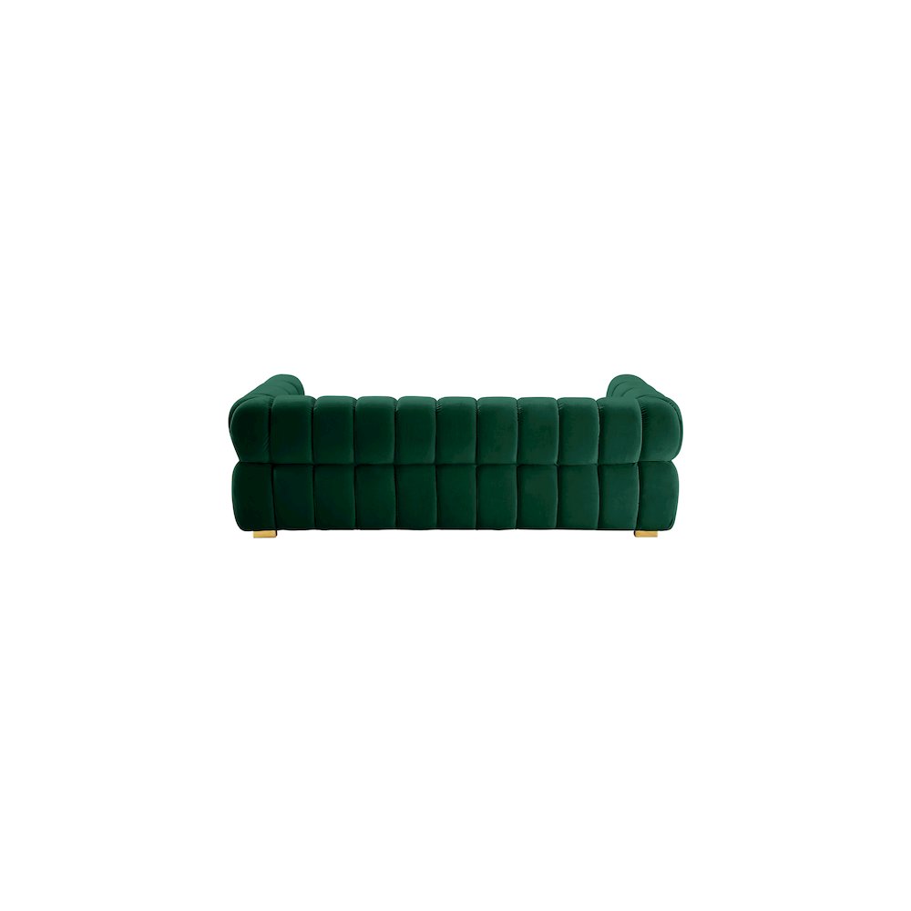 Gwen Green Velvet Sofa