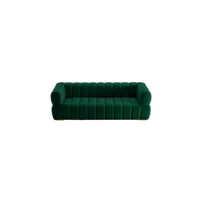 Gwen Green Velvet Sofa