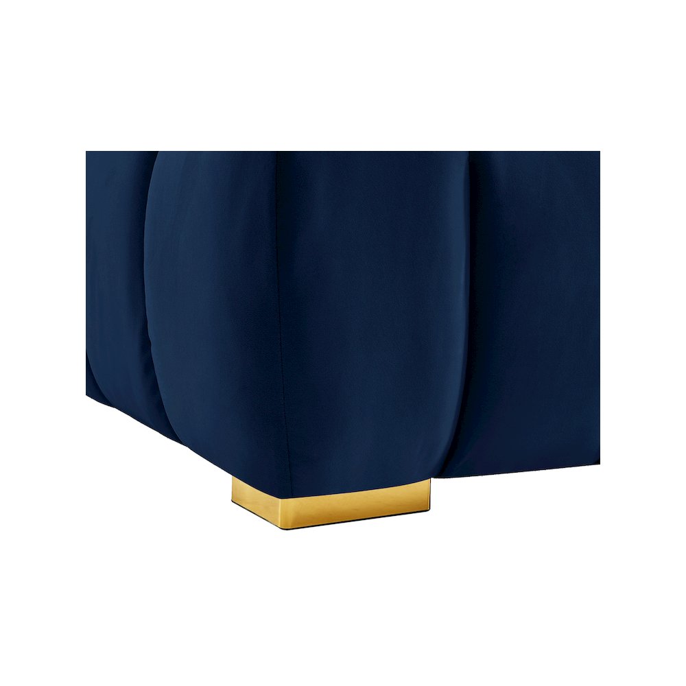 Gwen Navy Velvet Chair