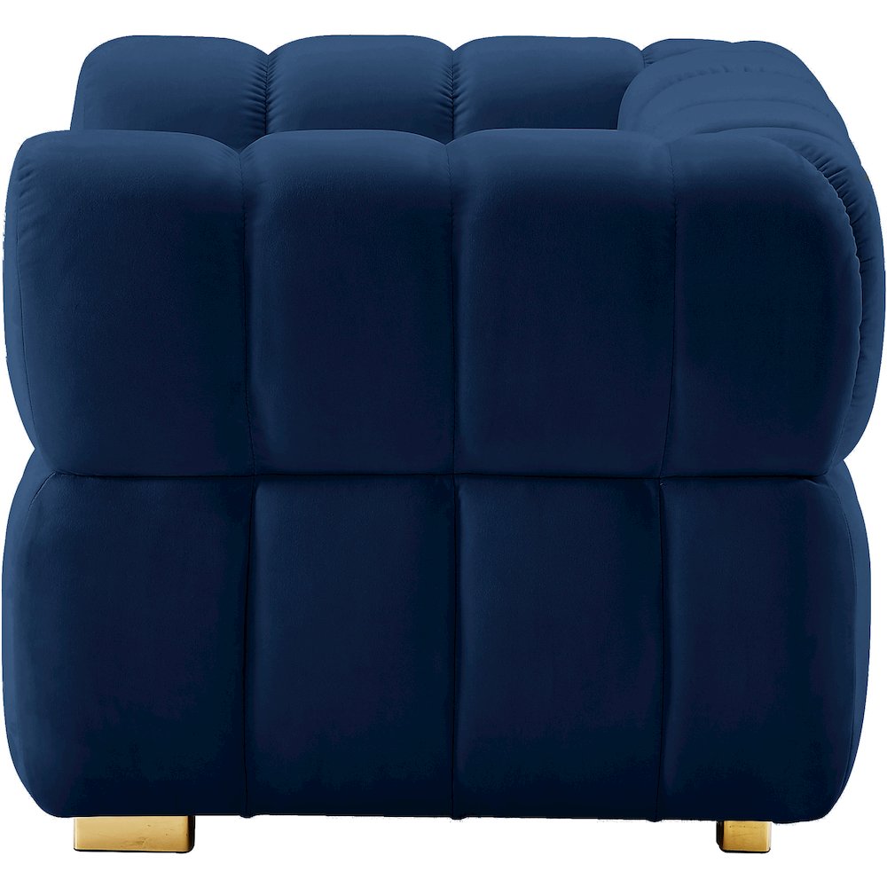 Gwen Navy Velvet Chair
