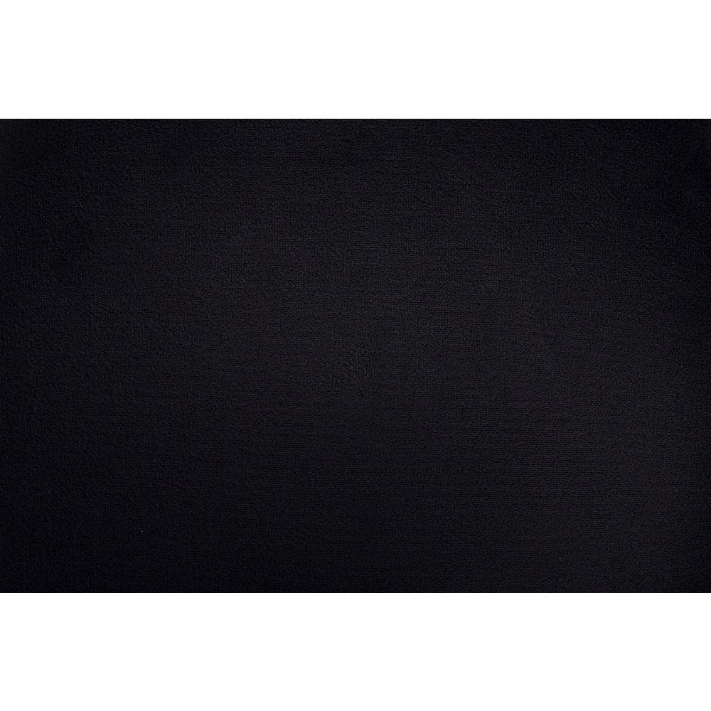 Orin Black Velvet Performance Fabric Upholstered Modular Ottoman