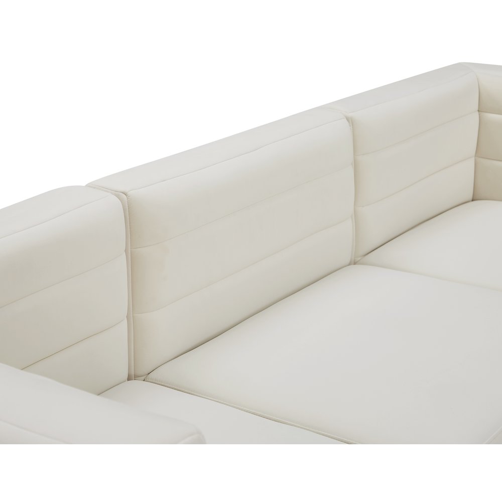 Quincy Cream Velvet Modular Sofa