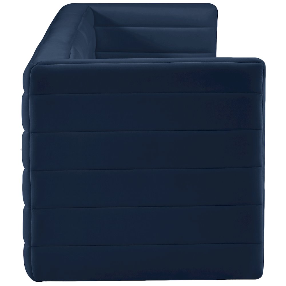 Quincy Navy Velvet Modular Sofa