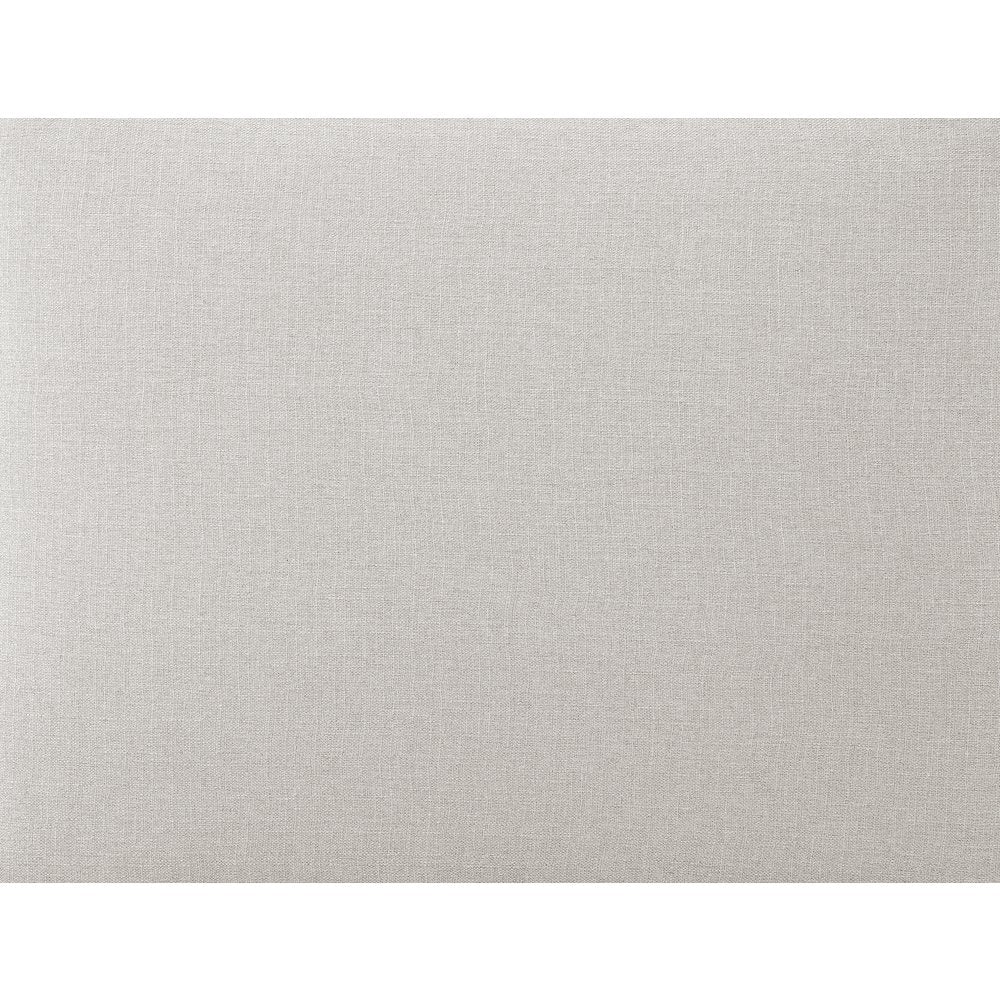 Beckham Beige Durable Linen Textured Fabric Armless