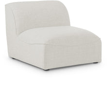 Miramar Cream Durable Linen Textured Armless