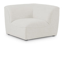 Miramar Cream Durable Linen Textured Corner