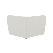 Miramar Cream Durable Linen Textured Corner