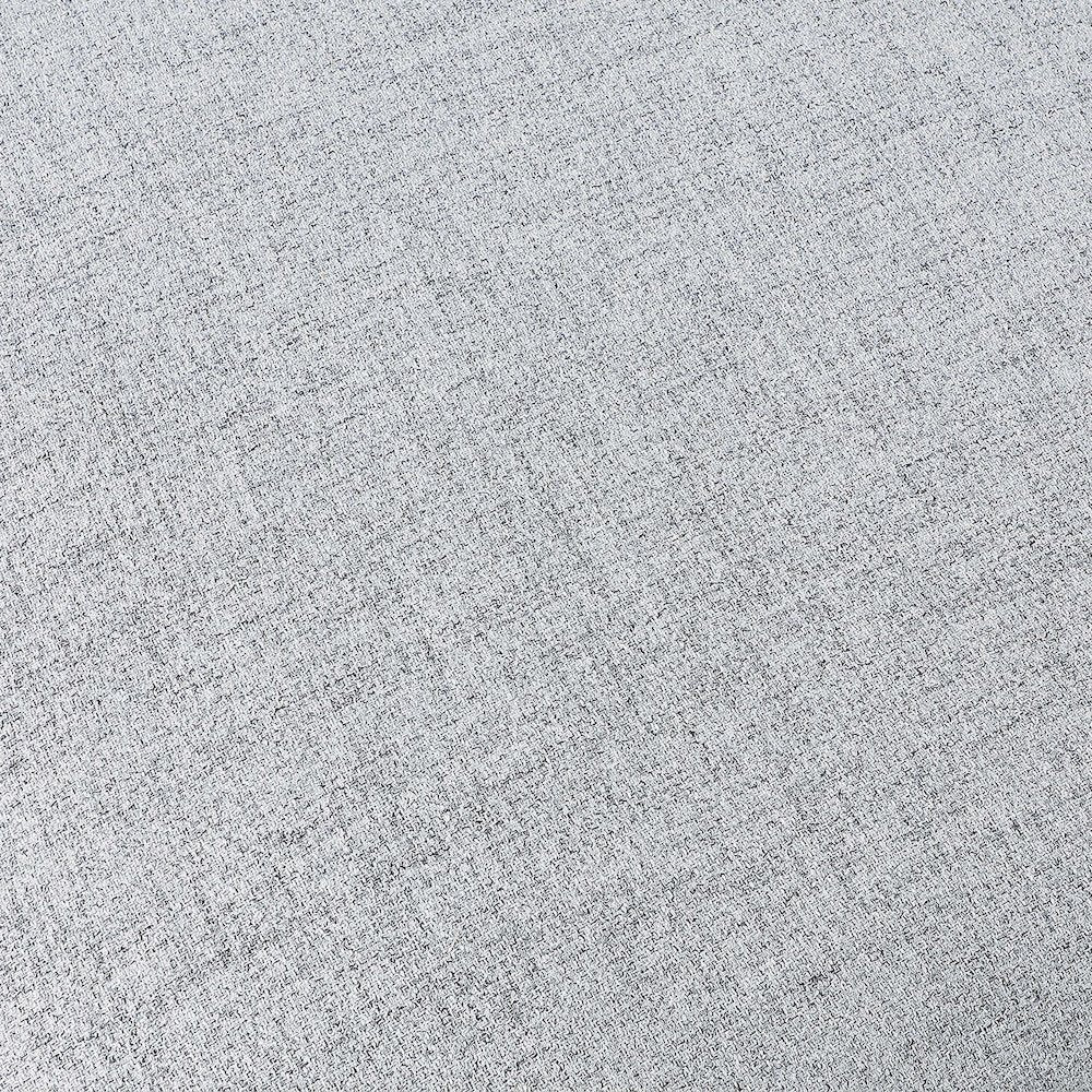 Miramar Grey Durable Linen Textured Armless