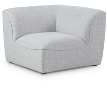 Miramar Grey Durable Linen Textured Corner