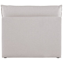 Mackenzie Beige Durable Linen Textured Armless Chair