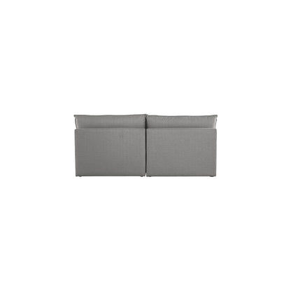 Mackenzie Grey Durable Linen Textured Modular Sofa