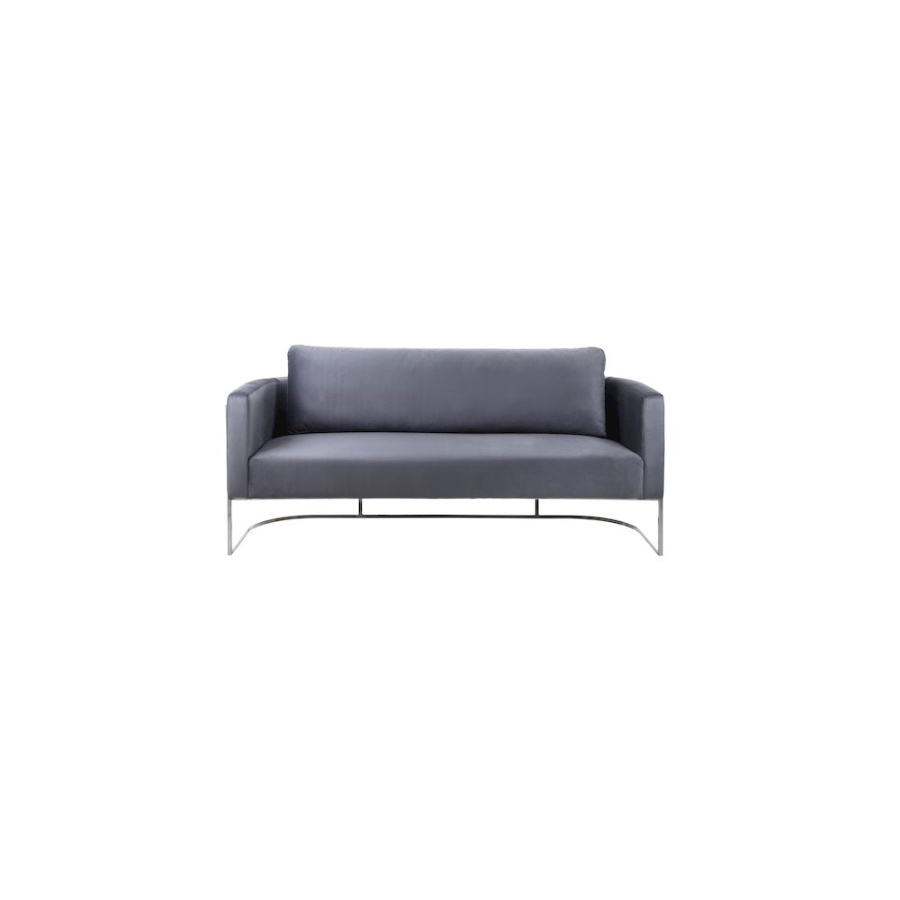 Casa Grey Velvet Sofa