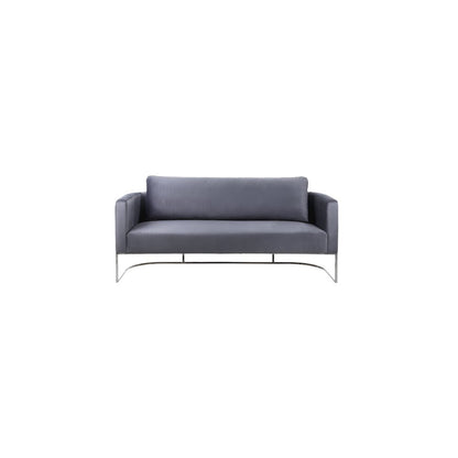 Casa Grey Velvet Sofa
